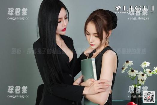 丽柜 - 探秘兔子的私房图集：双生花绽放，莲丝香裹挟的诱惑-琮君棠