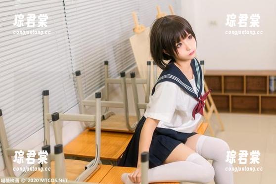 喵糖映画：这猫儿制服JK少女合集太撩了，原图直戳心窝，真得小心心啊-琮君棠