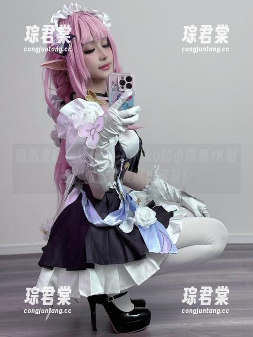 精选来啦！幼爱youmeko的小琪舞JK制服，仿佛就要跳出屏幕！-琮君棠