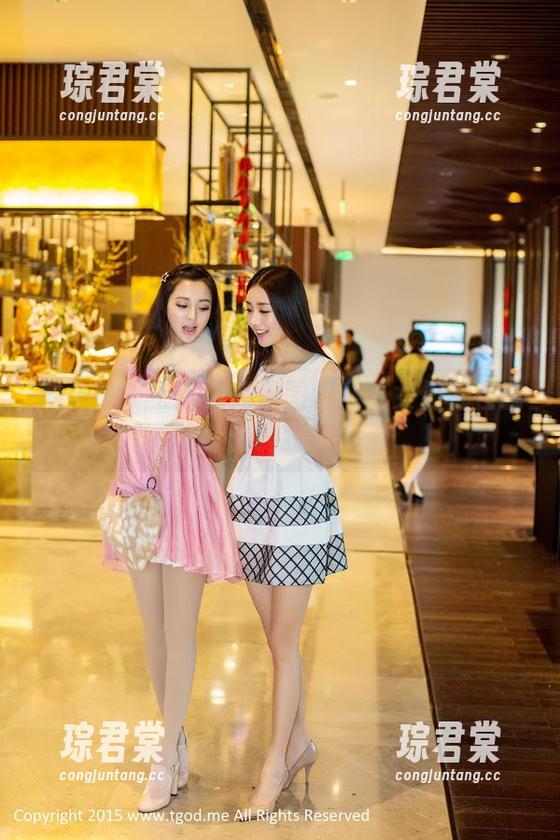 推女神 - 王语纯高清图包：少女们都在说些什么？我看到了-琮君棠
