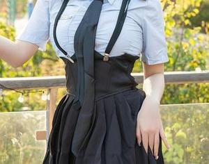 星颜社 - 星冉最新制服套图：一秒钟让你想请假！