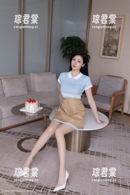 秀人网 - 绮里嘉Carina黑丝美图大全：看完我觉得我也可以有个黑丝梦想，真是太励志了！-琮君棠