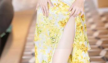 语画界 - 撩人又梦幻，徐莉芝的连衣裙，免费的作品满足你！