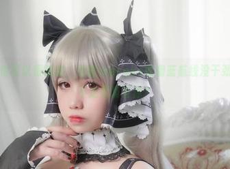 私房美图也可以很随意，魅瞳meroko的碧蓝航线没干劲女仆，说不定更吸引你？